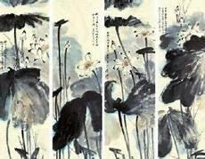 写意荷花的构图布局
